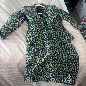 💯HOST PICK x2 💯 j crew, lemon business dress with matching blazer